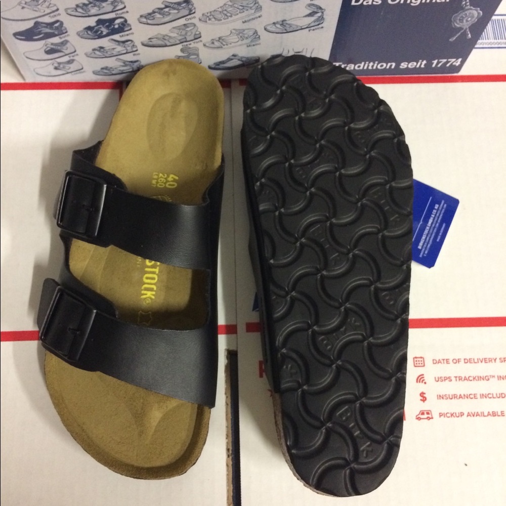 Birkenstock Black Arizona Sandals